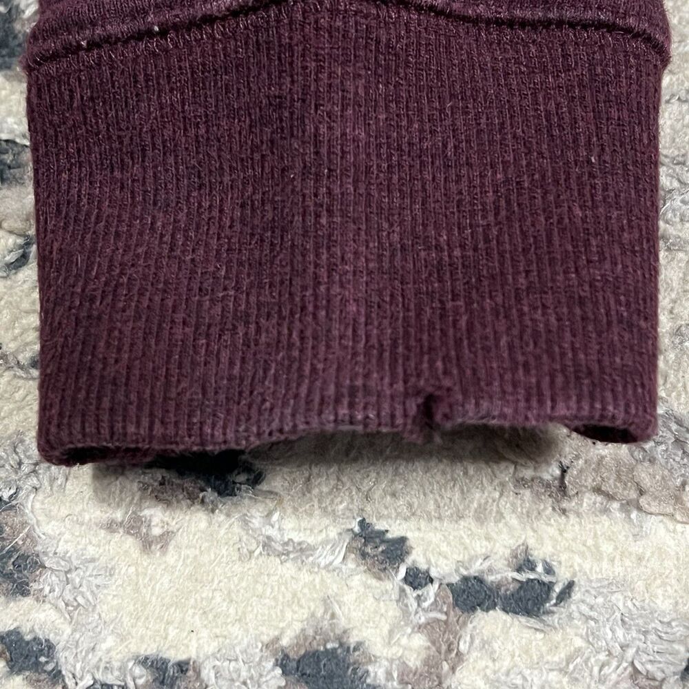 VORTEX Core Logo Hoodie Mens Small Maroon Sweatshirt Pocket Hunting - Picture 3 of 10